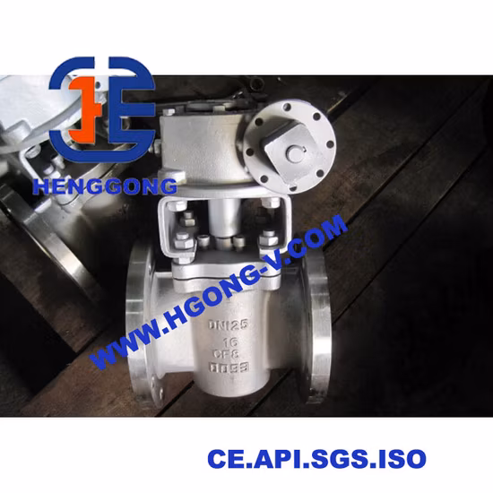 Stainless Steel Flanged Full Iined Plug Valves
